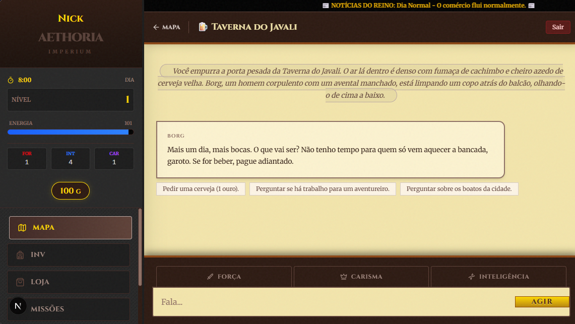 Aethoria Imperium IA RPG